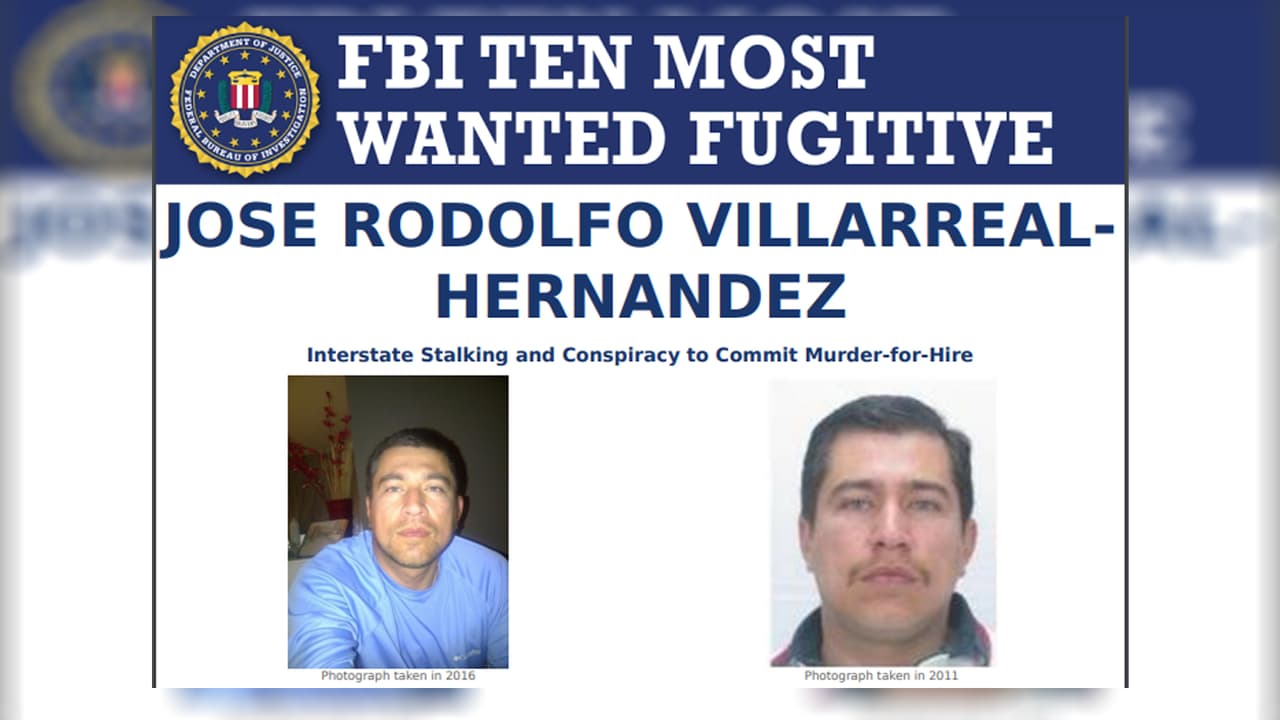 El FBI ofrecía un millón de dólares a cambio de información sobre José Rodolfo Villarreal Hernández.