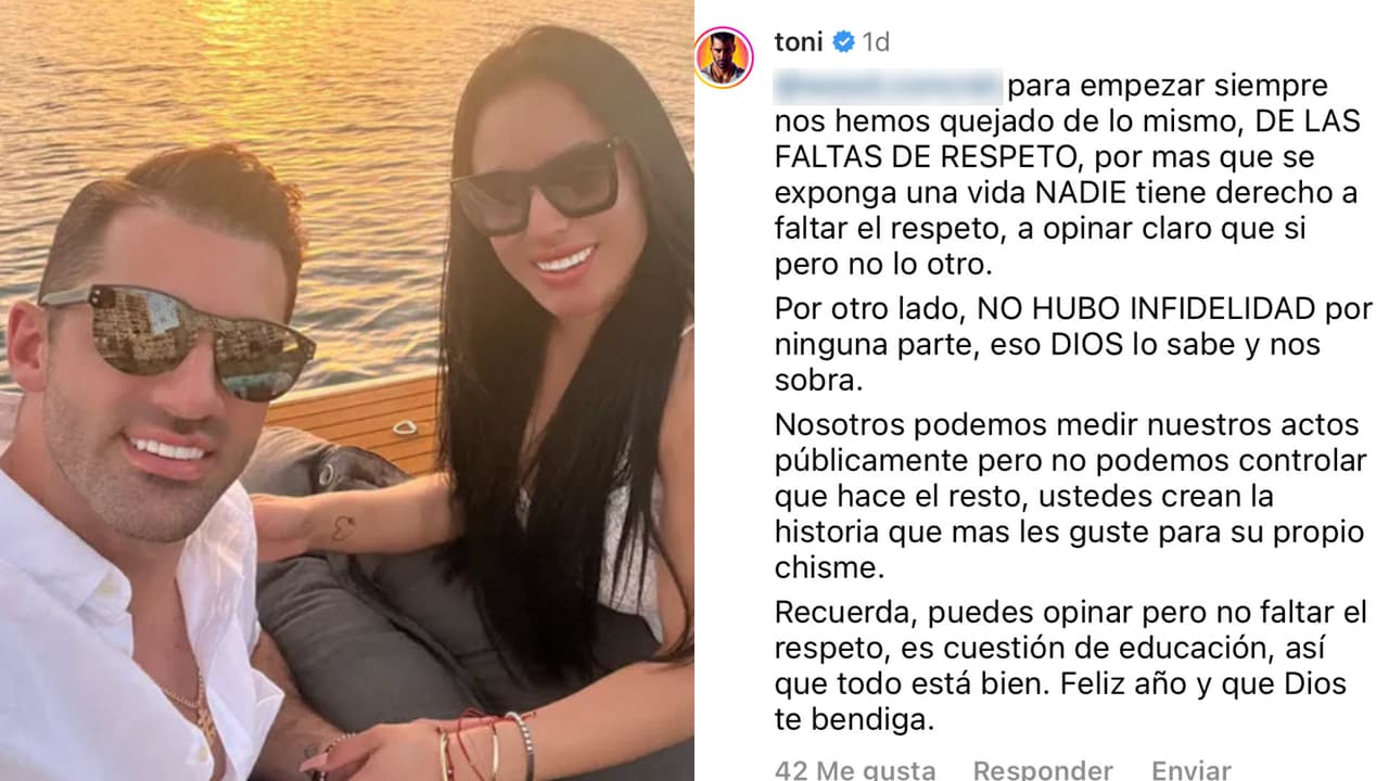 Toni Costa reiteró que no fue infiel a Adamari López.