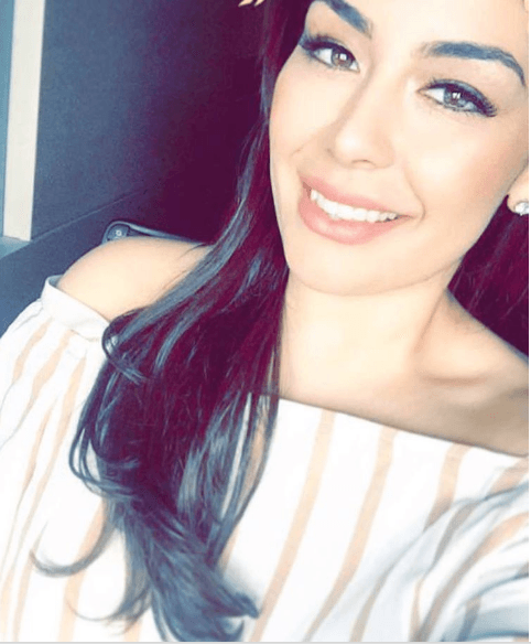 La bella Evelyn Sicairos tiene un estilo muy característico.