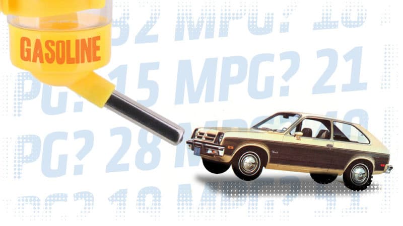 La manera como calculamos las millas por galón está completamente errada