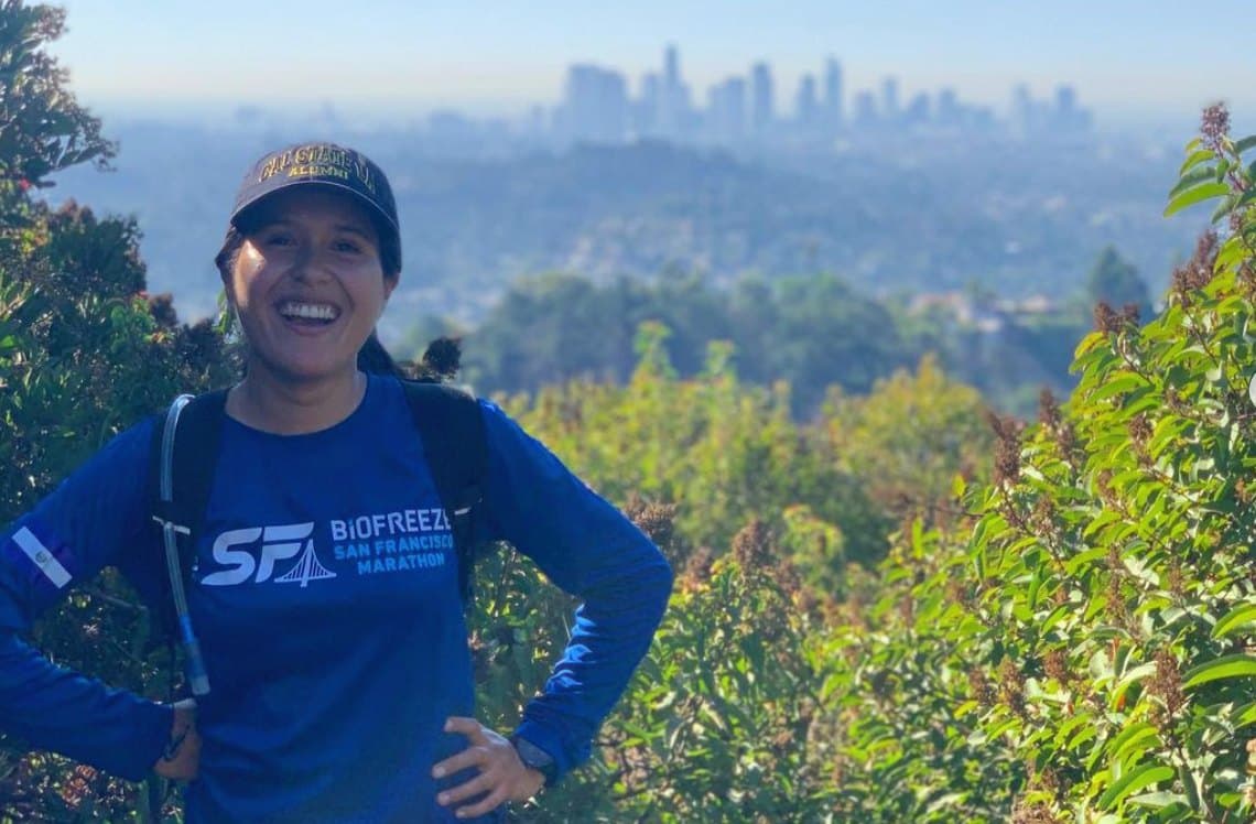 Beneficiaria de DACA está cerca de romper un récord Guinness durante la Maratón de Los Ángeles