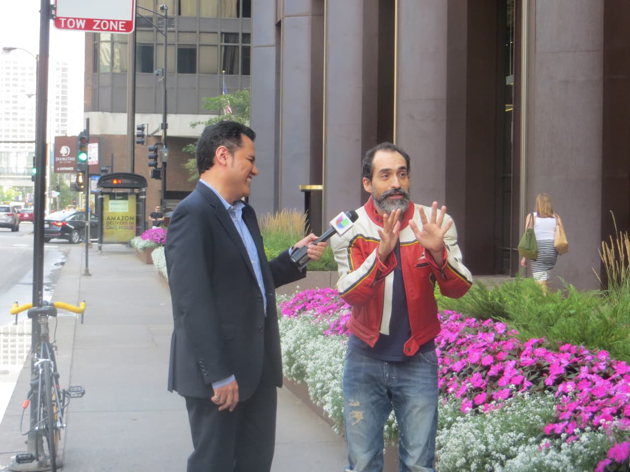 El actor mexicano dijo sentirse muy contento con la experiencia.