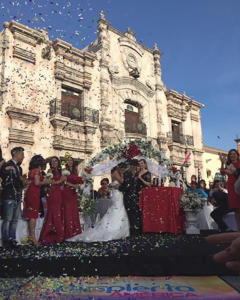 ¡Felicidades a nuestra pareja de Los Ángeles!