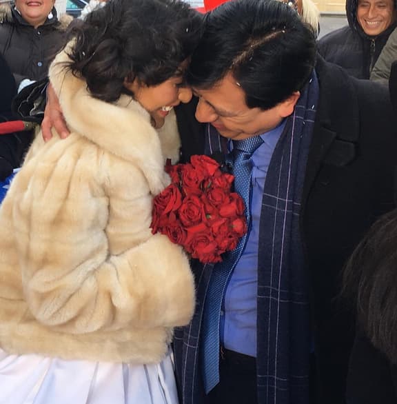 Todas las parejas nos mostraron esta mañana su amor sin barreras.