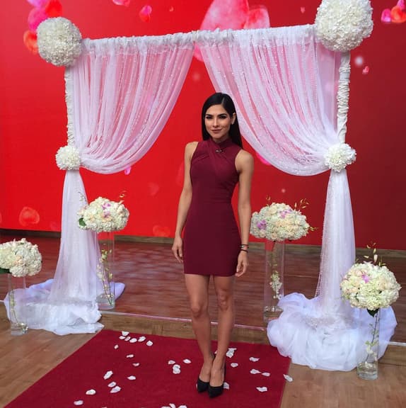 Ale Espinoza estaba lista para ser madrina de los novios en Miami.