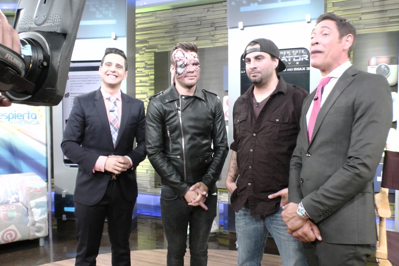 William agradeció a Derek García por tan grandiosa caracterización.