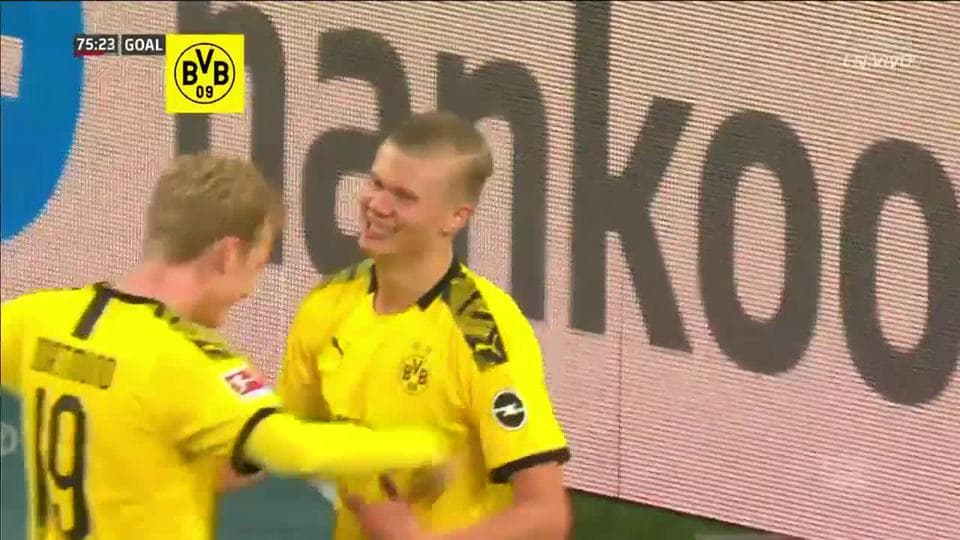 Erling Haaland comienza a escribir historia con la selección mayor de Noruega