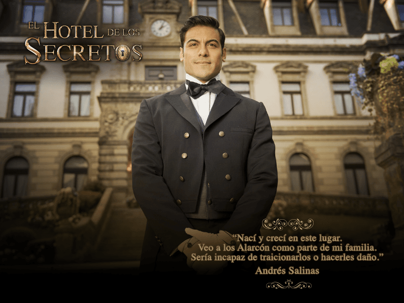 Con esa mirada llena de ternura Andrés derritió a todas.