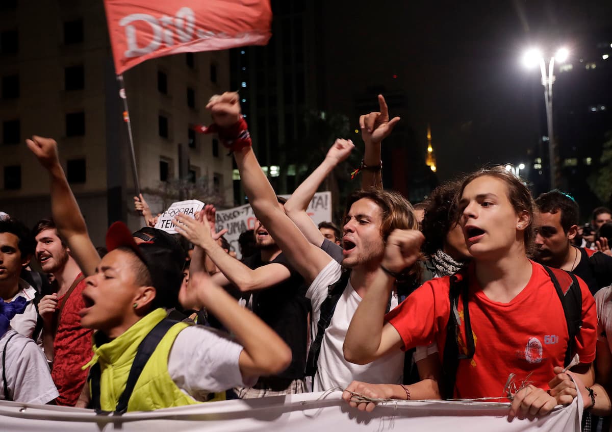 En Río de Janeiro la protesta se fue a las calles