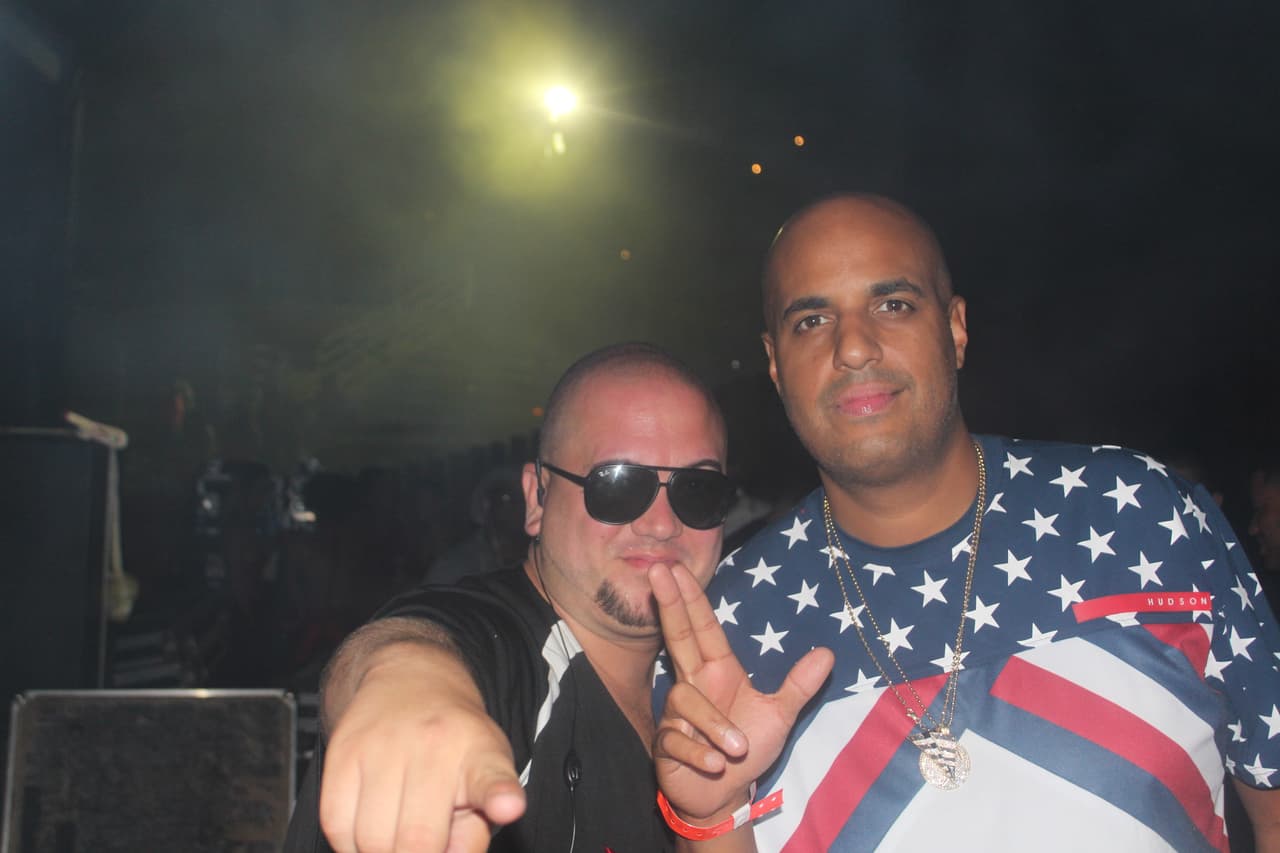 DJ Lobo juntó al líder del street team de La X, el Cubichi.