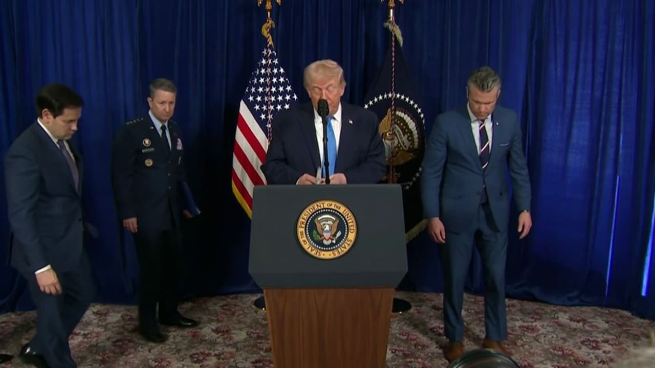 Trump cita a su gabinete mañana con la sombra de tensiones con Irán sobre la mesa