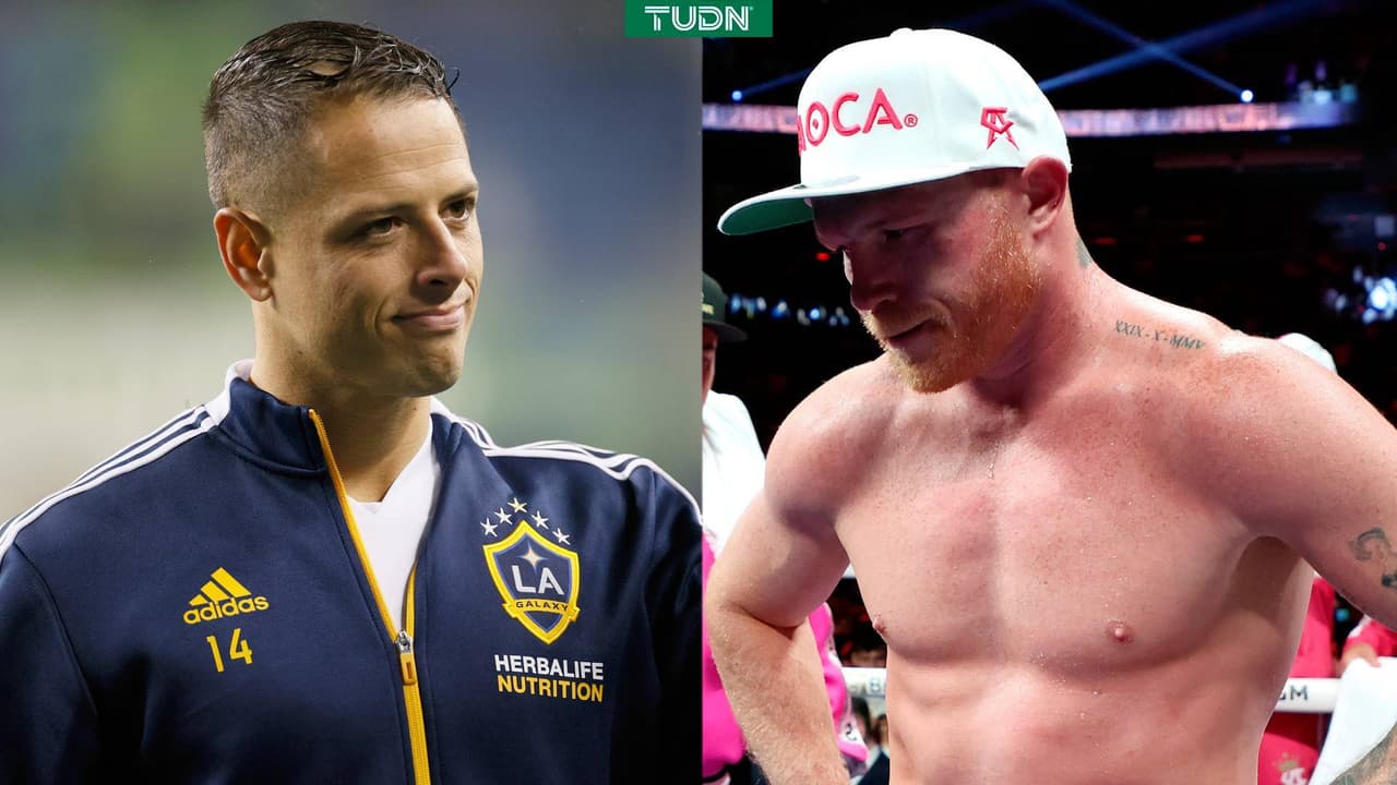 Chicharito respalda a Canelo: "La gente lo quiere crucificar"
