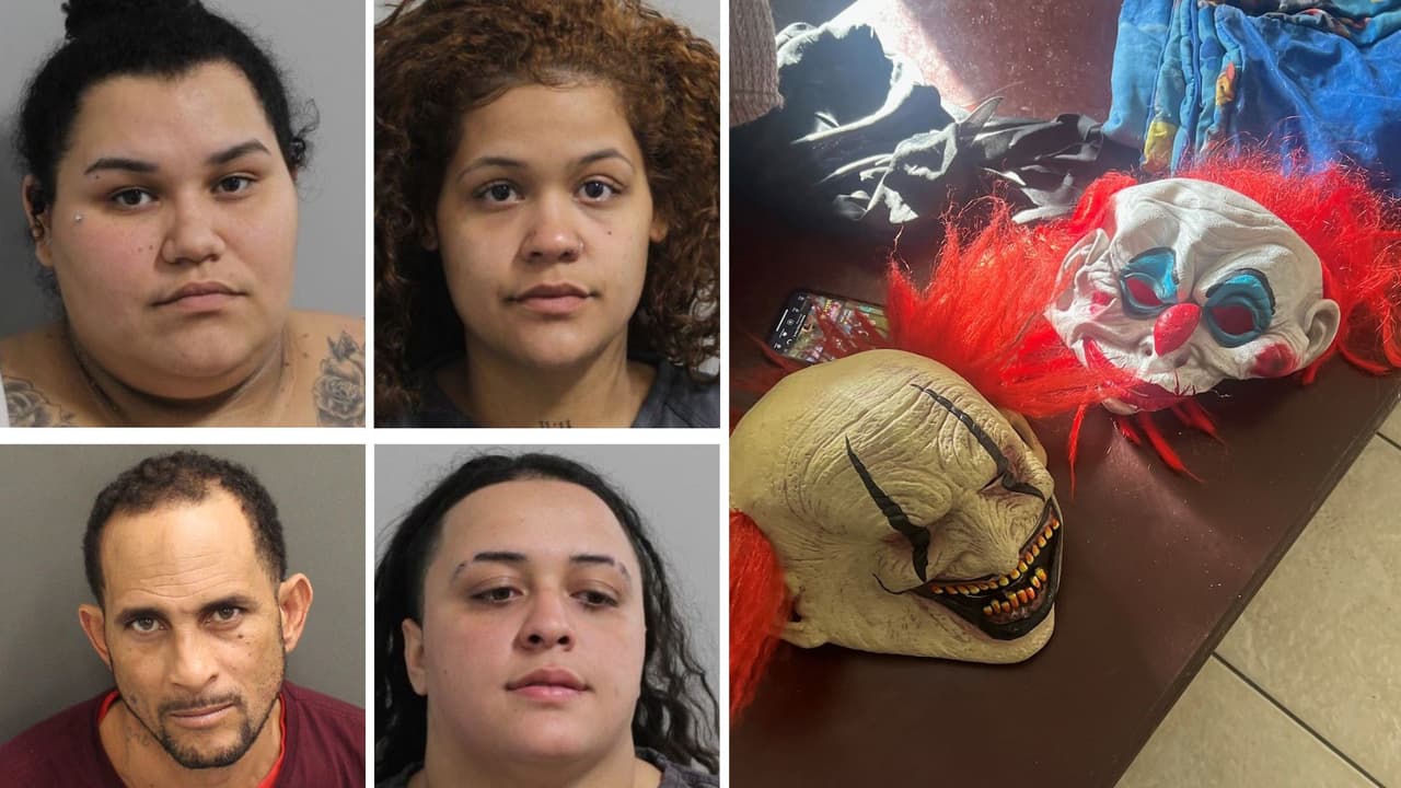 Con máscaras de payaso y un mazo: Aterrorizan y roban a anciana en su casa en Orlando