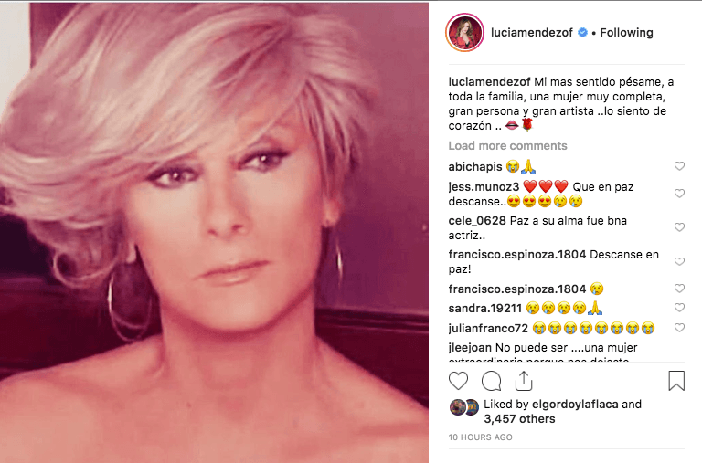 <b><a href="https://www.univision.com/temas/lucia-mendez" target="_blank">Lucía Méndez</a></b> destacó la personalidad de Christian Bach, a quien describió como "una mujer muy completa, gran persona y gran artista".
