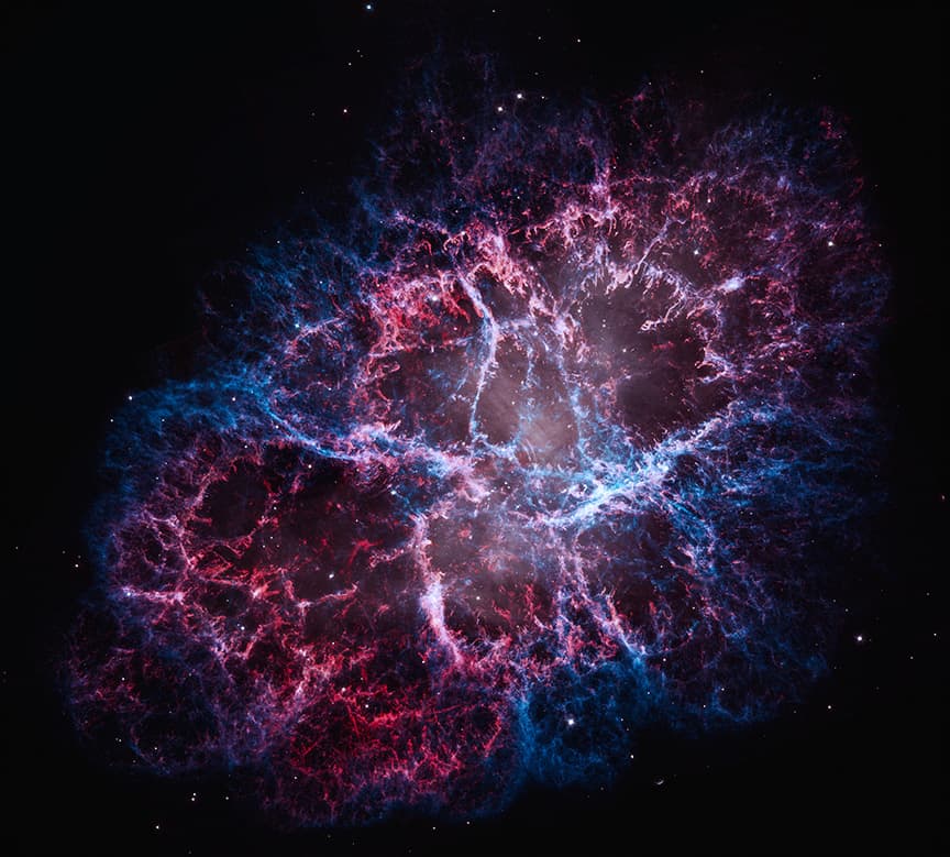 El remanente de una supernova que fue observada hace ciento de años. (Crédito: Chandra X-ray Observatory Center)