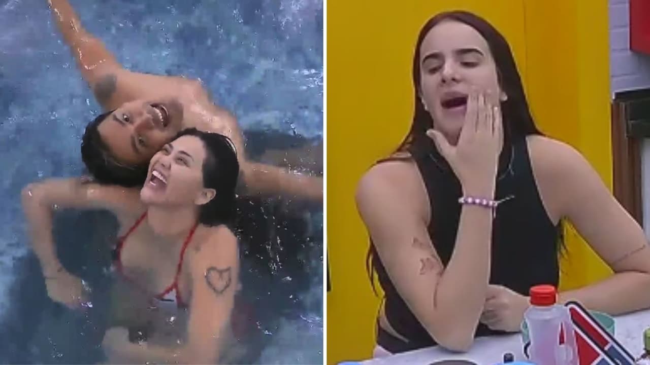 Gomita y Ricardo Peralta cantan "dolidas" luego de los besos entre Gala y Agustín, ellos reaccionan a sus "gritos"