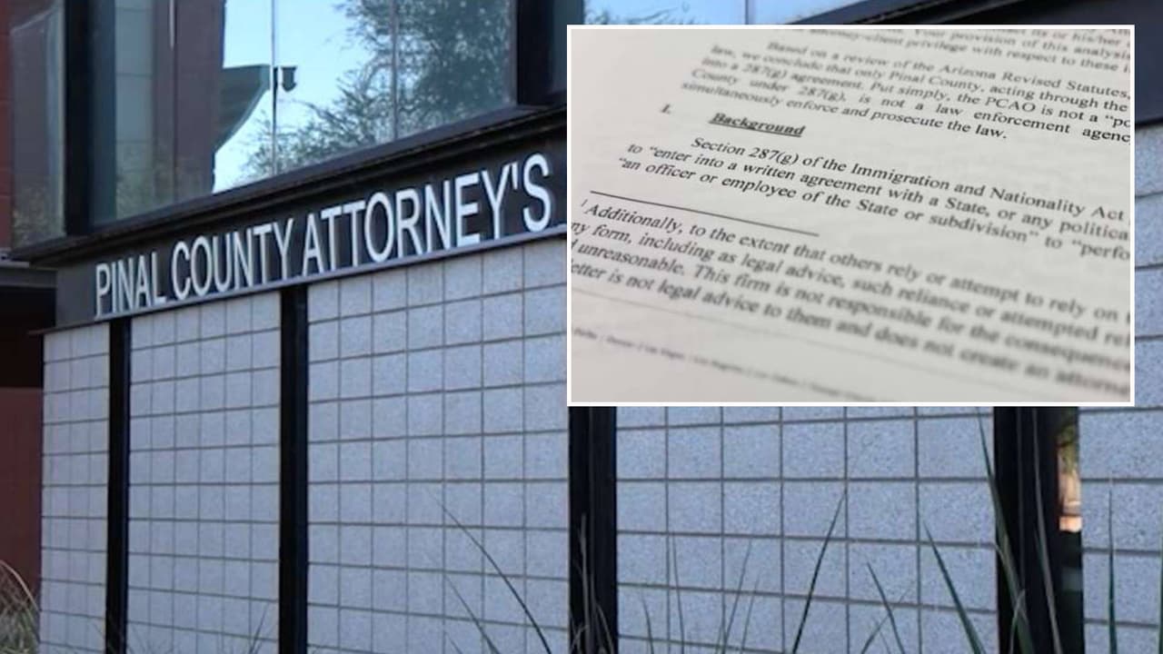 Dictamen declara nulo el acuerdo bajo el programa 287(g) entre ICE y la fiscalía de Pinal: ¿Por qué?