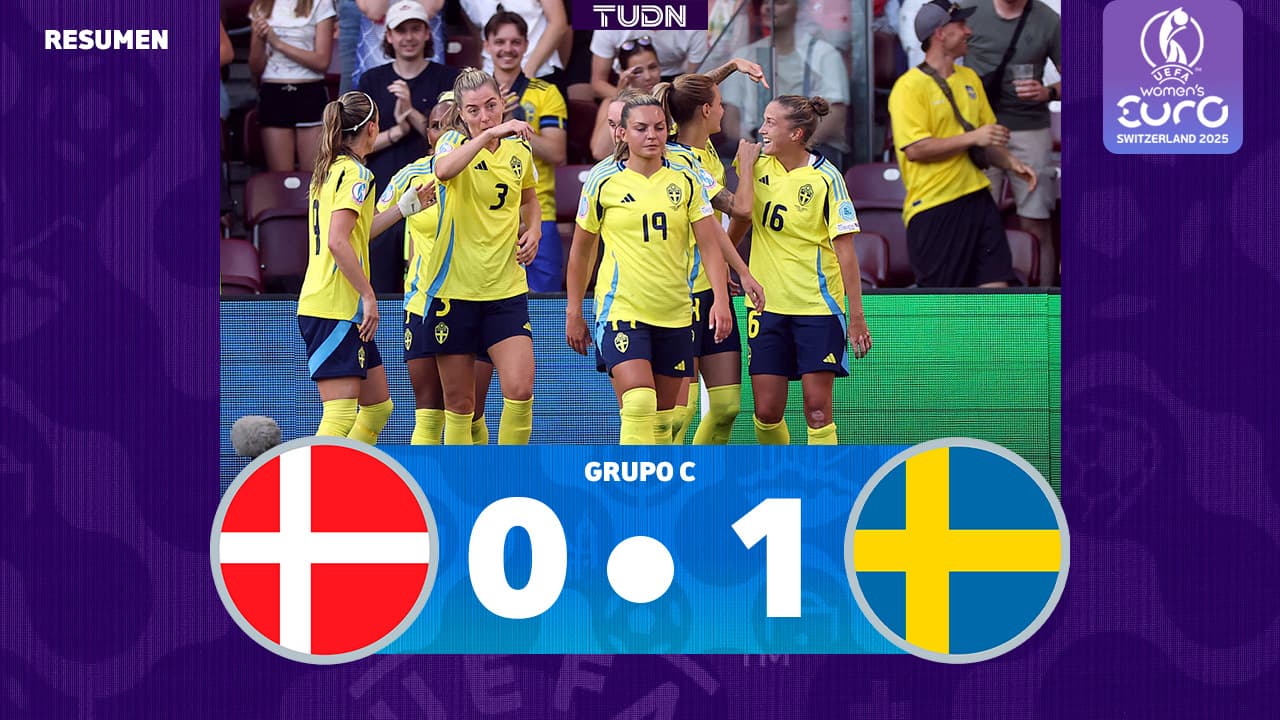 Suecia y Alemania inician con pie derecho en el Grupo C de la Euro Femenil