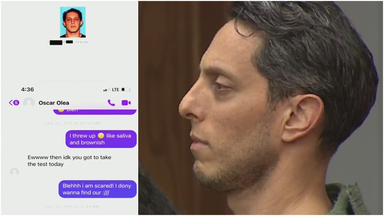 La fiscalía estatal de Miami-Dade presentó como evidencias en contra de Oscar Olea, el entrenador de gimnasia de Key Biscayne acusado de agresión sexual, los mensajes de este con sus estudiantes.
