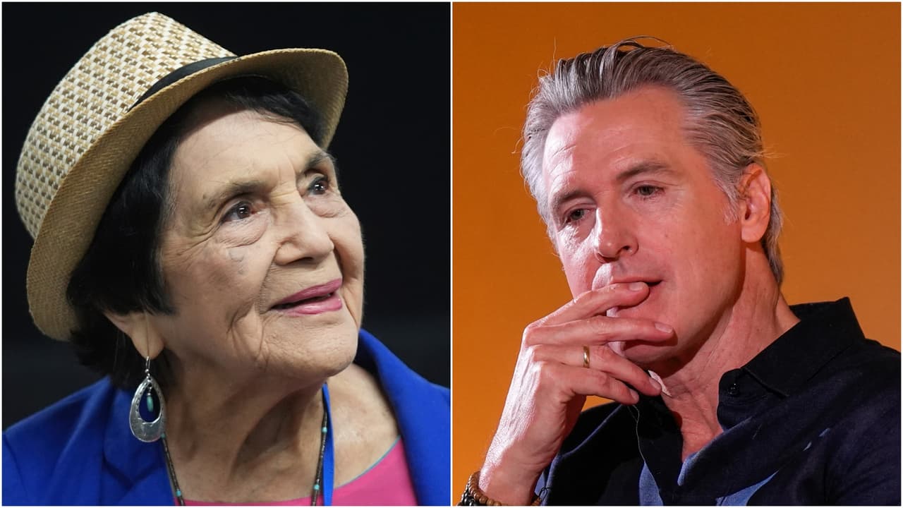 El gobernador de California,
<b> Gavin Newsom</b>, publicó un mensaje junto a su esposa Jennifer Siebel Newsom, indicando que
<b>en su honor, las banderas ondearán a media asta</b>. Agregó que Huerta "
<b>representa lo mejor de nuestra sociedad.</b> California, y todo Estados Unidos, no serían lo que son hoy sin su espíritu incansable, su pasión por la justicia y la equidad, y su compromiso con quienes tantas veces han sido ignorados y olvidados”.