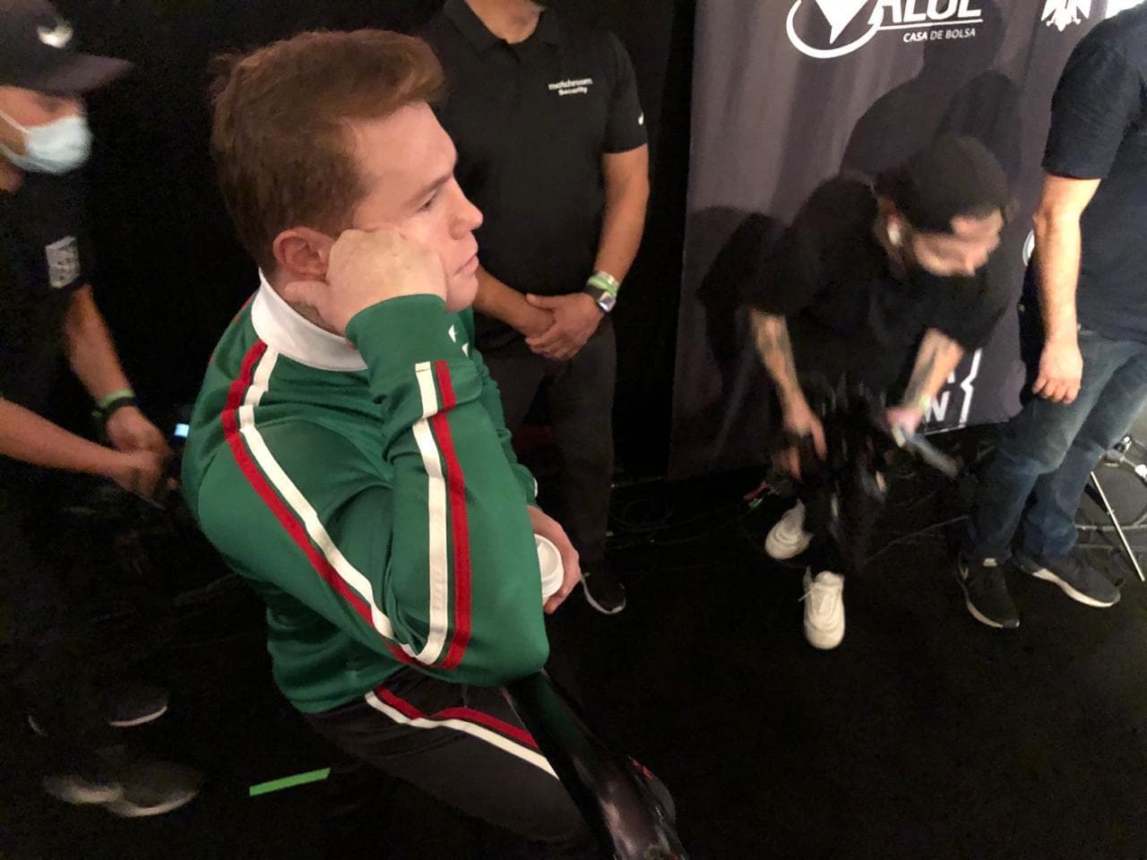 Las postales de la última conferencia previa al Canelo vs Smith | Luego de trece meses de inactividad, el mexicano tendrá una complicada prueba en las 168 libras.