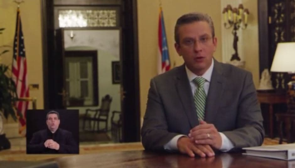 Gobernador de Puerto Rico explica su plan de recortes