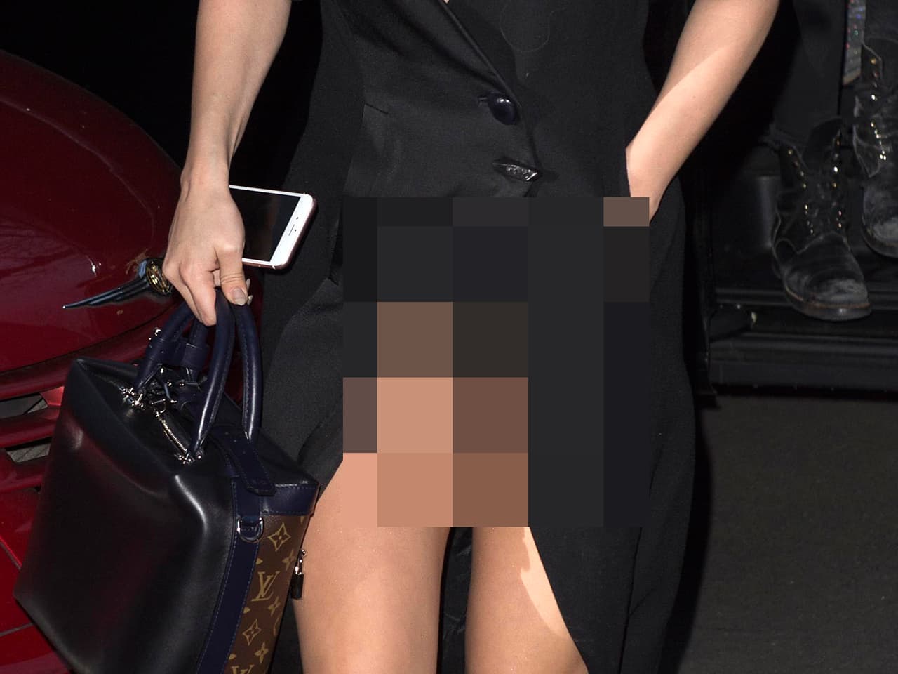 Fue muy evidente su descuido.