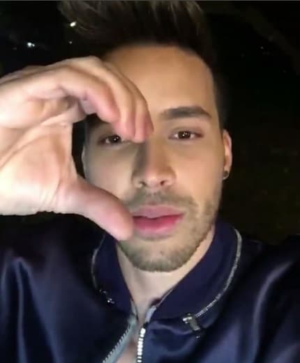 Antes de Premio Lo Nuestro no dejó de desear feliz San Valentín a todos sus seguidores.