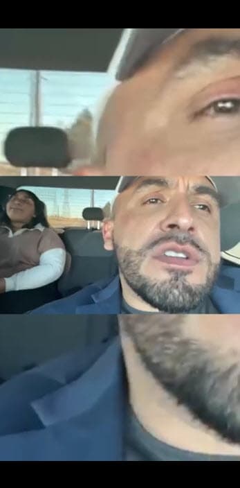 En él, se aprecia a la joven ir en el asiento trasero. Sin embargo, algunos seguidores comenzaron a criticarla en la sección de comentarios por su aspecto físico. 
<br>