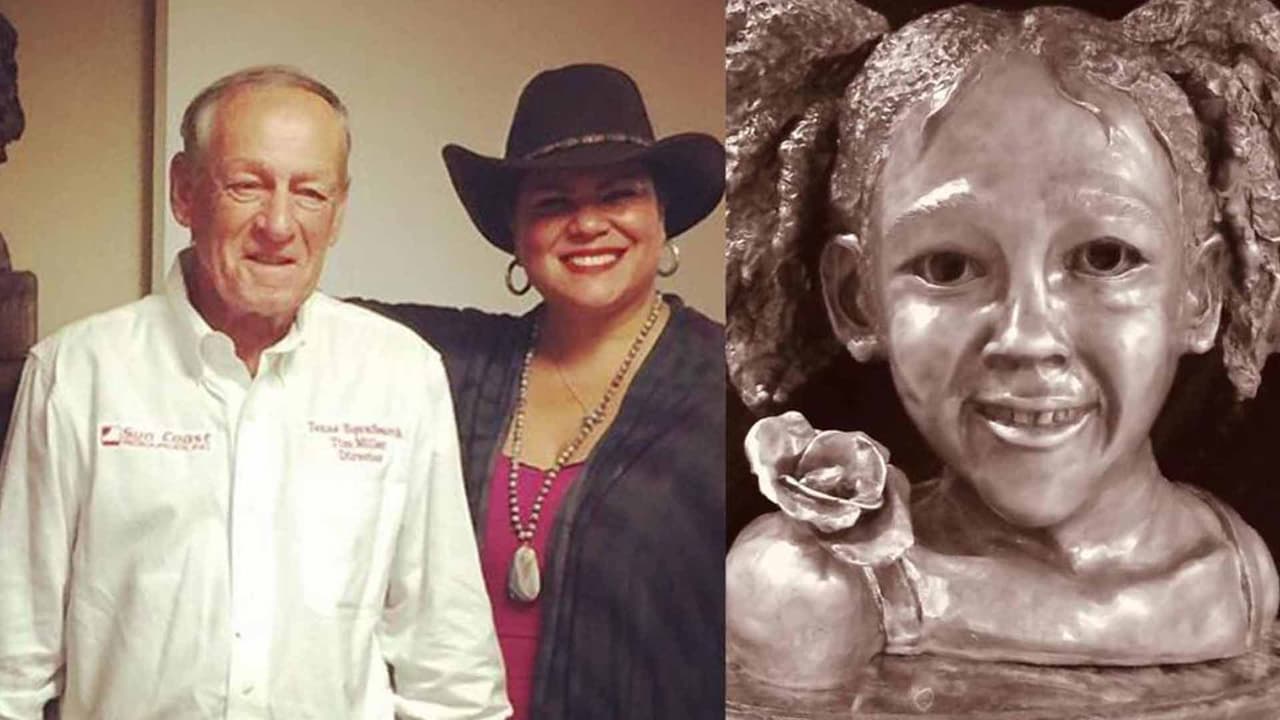 La
<a href="https://www.univision.com/local/houston-kxln/escultura-de-maleah-davis-encuentra-hogar-en-las-oficinas-de-texas-equusearch-en-houston">escultura de Maleah Davis</a> creada en bronce por la artista Shirley Scarpetta encontró hogar en las oficinas de Texas Equuseearch en Houston. La artista plástica Shirley Scarpetta creó la obra para inmortalizar a la menor y después de varios meses de búsqueda, finalmente encontró un hogar para la estatua de bronce.