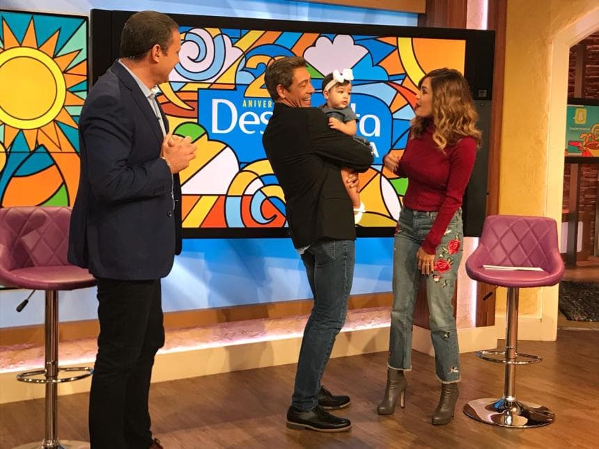 Para Johnny era importante presentar a la pequeña en la que siempre será su casa.