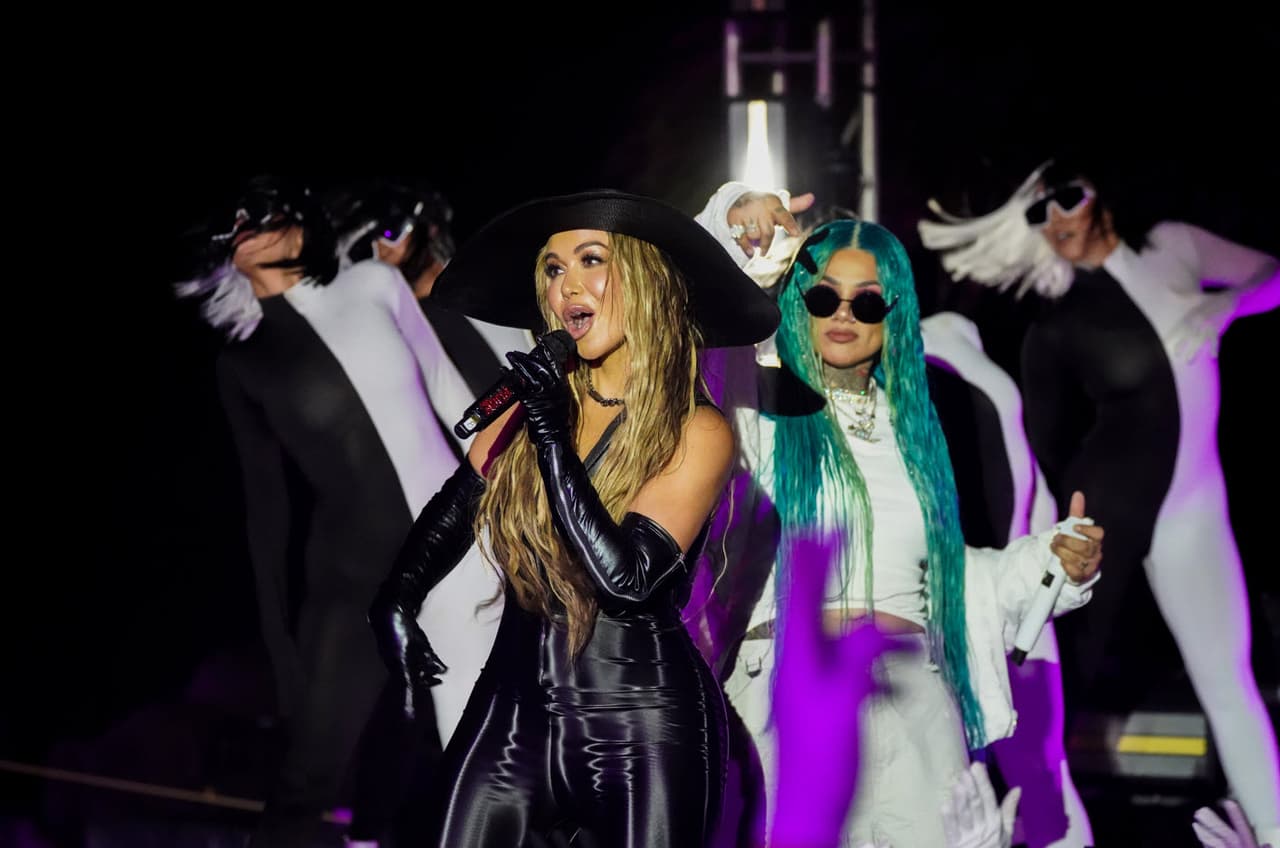 Chiquis demostró que su talento abarca cualquier género, por eso puso a bailar a todos con su explosiva presentación junto a Snow Tha Product.