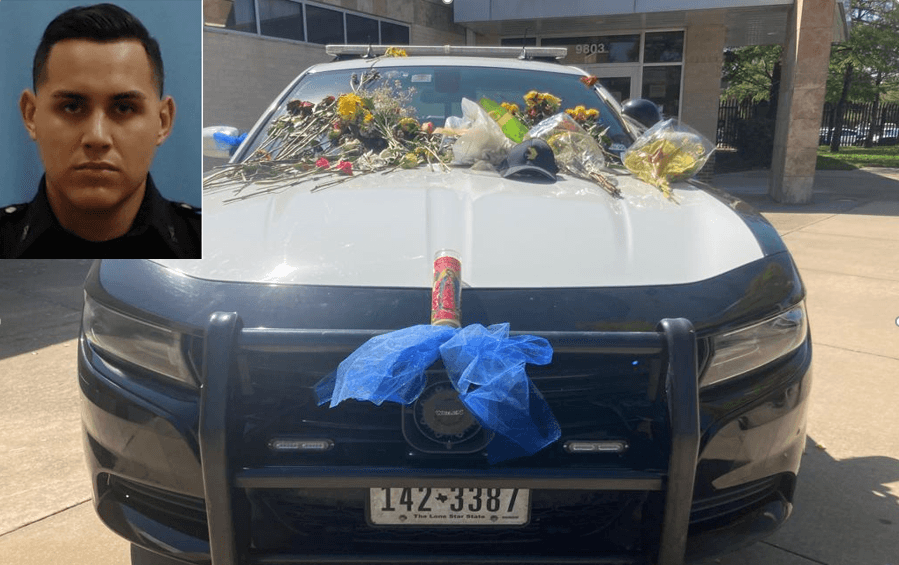Fijan fianza de $500,000 para la mujer hispana que provocó la muerte de un policía de Dallas 