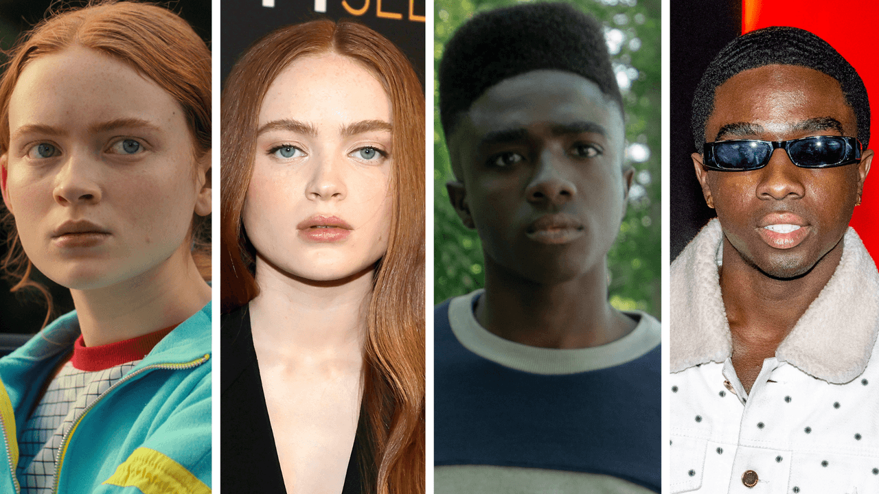 Sadie Sink y Caleb McLaughlin
