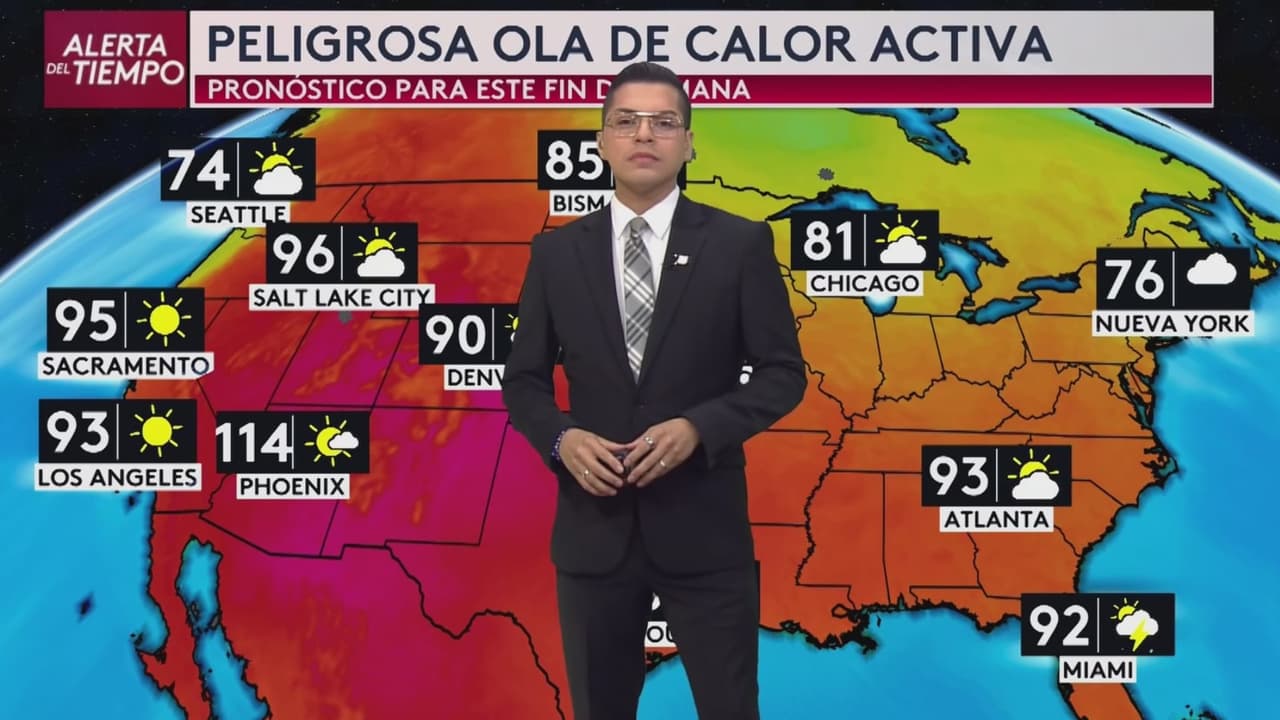 Alerta del Tiempo: Peligrosa ola de calor y tormentas extremas amenazan a millones de personas en EEUU