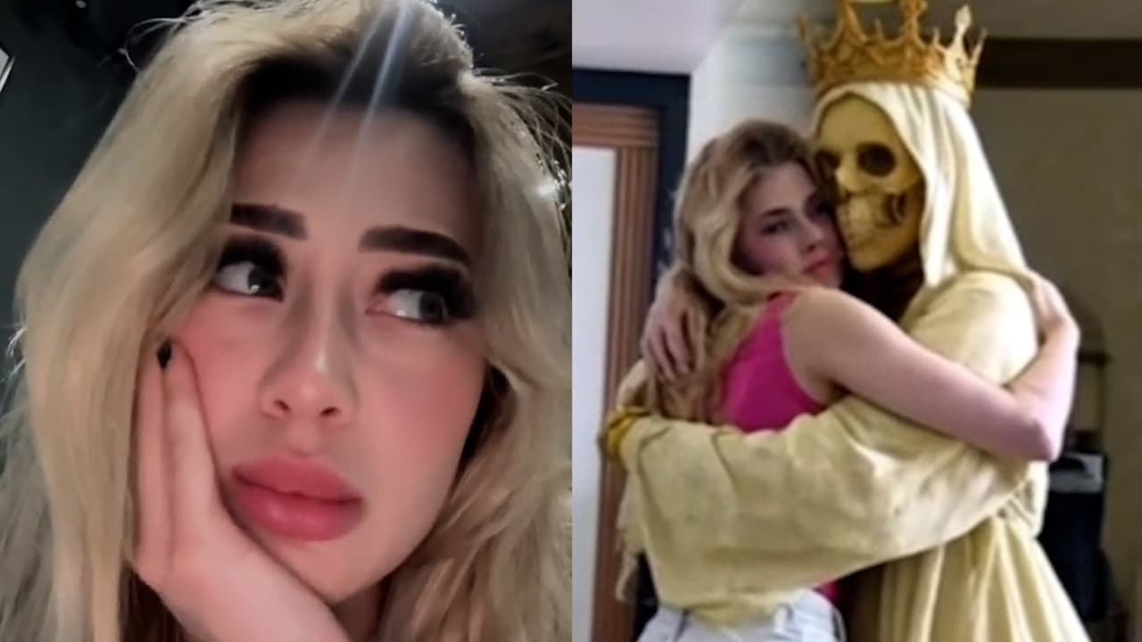 Valeria Márquez así le pedía ayuda a la Santa Muerte sobre su vida amorosa