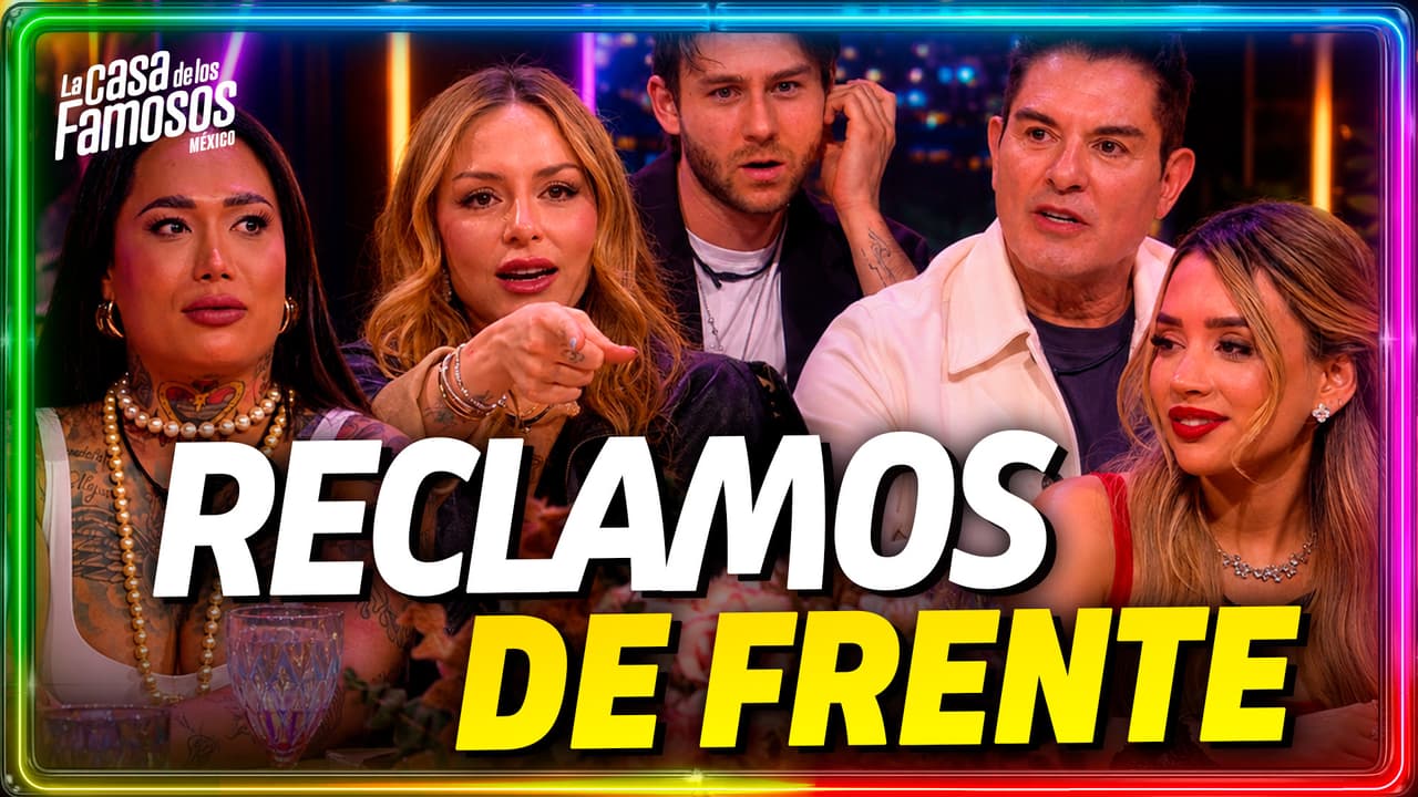 Los nominados se CONFRONTAN durante la cena, dicen sus molestias y echan culpas