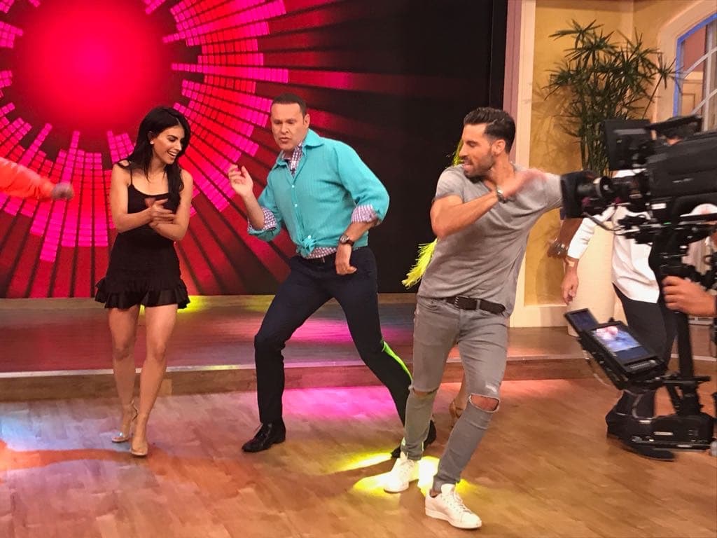 Nuestro conductor le puso mucho sabor a sus movimientos.