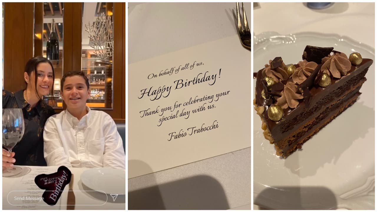 Por su parte, 
<b>Margiolis Ramos</b>, madre del niño, compartió en sus historias de Instagram que llevó a su hijo a comer a un 
<b>restaurante en Miami.</b>
<br>