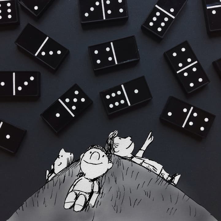 Su ilustraciones han recorrido el mundo a través de social media y reportajes de medios reconocidos.