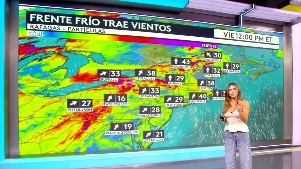 Clima hoy en EEUU viernes 16 de octubre de 2026: El noreste podría vivir sensaciones térmicas congelantes
