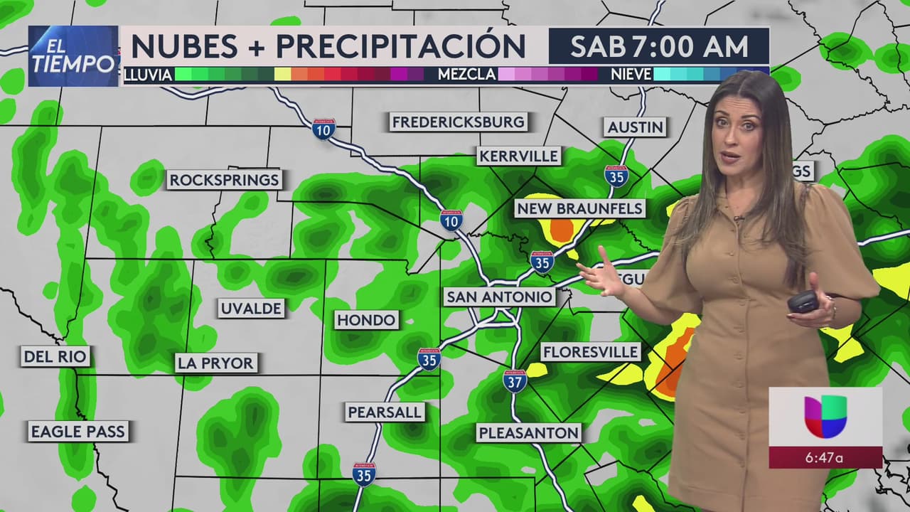 El frente frío que viene a San Antonio traerá aguaceros para el fin de semana