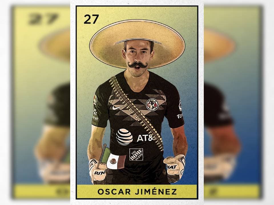 Los jugadores americanistas al estilo de la Revolución Mexicana para conmemorar el 20 de noviembre.