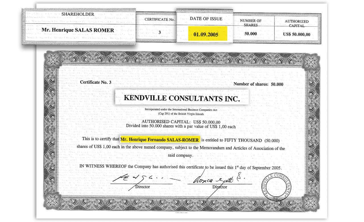 Se emitió certificado a nombre del hijo, también exgobernador de Carabobo
