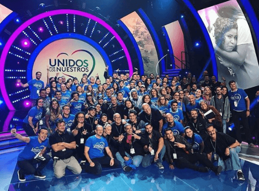 El 24 de septiembre, Karla fue parte de la transmisión Unidos por los nuestros, para apoyar a los afectados por los desastres naturales.