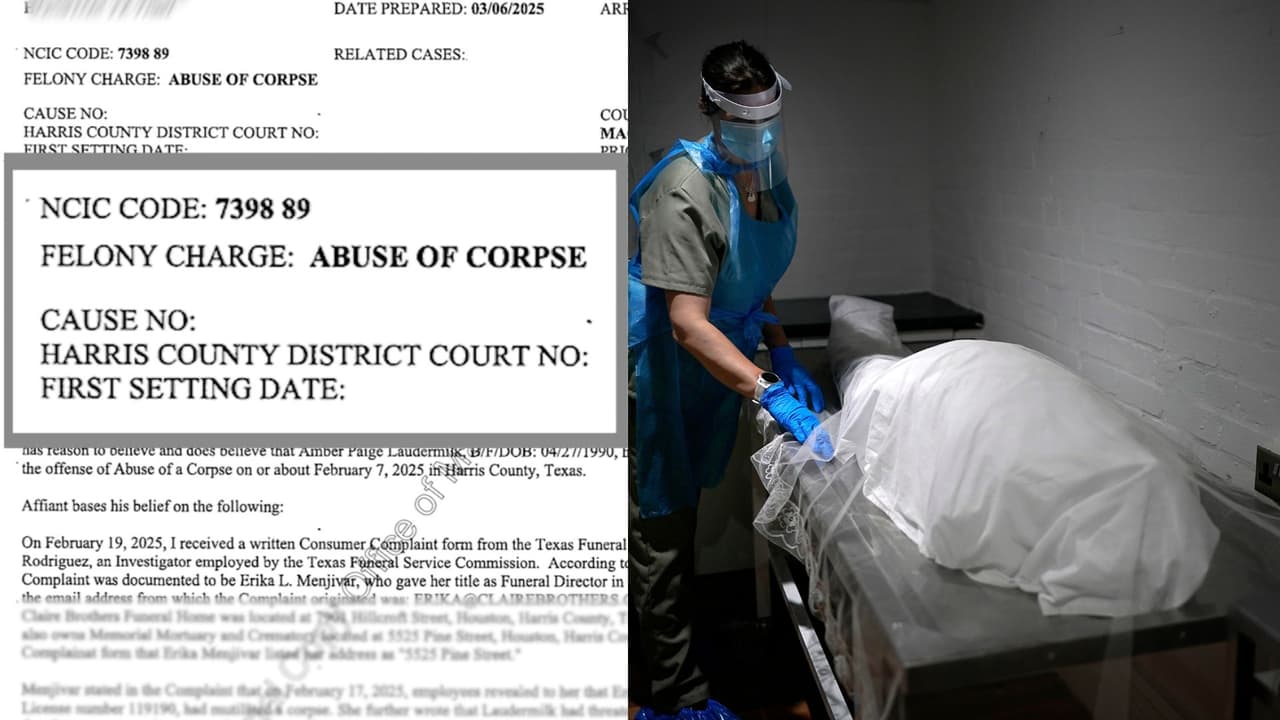 Empleada de una funeraria en Houston es acusada de castrar el cadáver de un delincuente sexual