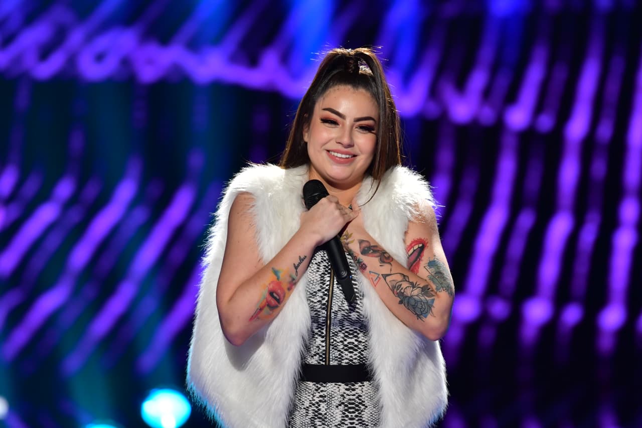 Una vez frente a Olga, Joss y Natti, Giselle les dijo que cantaría 'You Don't Own', canción que se popularizó los años 60 en la voz de Lesley Gore.