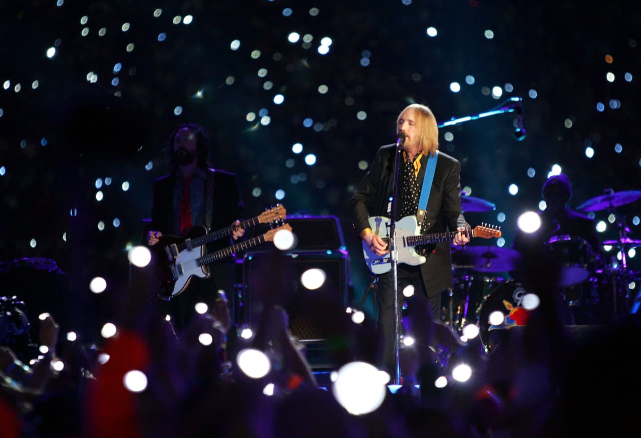 Tom Petty and the Heartbreakers encendió la noche con su música en la edición 42 en 2008.