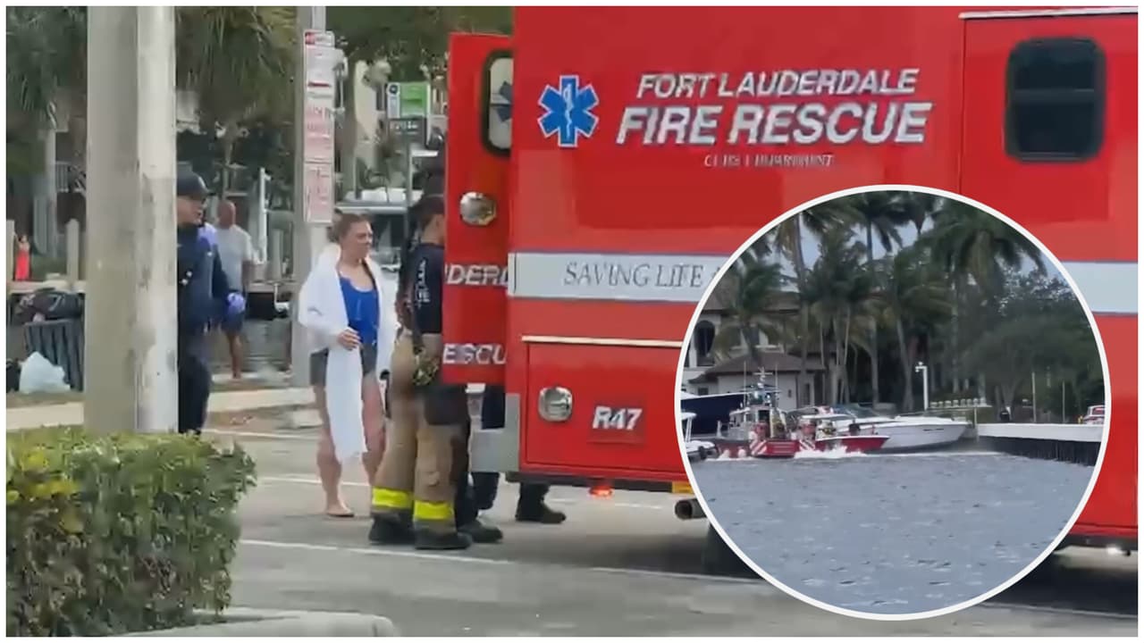 Explosión de bote en Fort Lauderdale deja a 11 personas heridas incluidos 2 niños