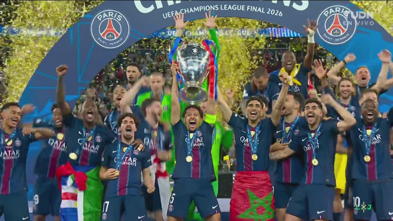 El color de la Final de la UEFA Champions League PSG vs Arsenal